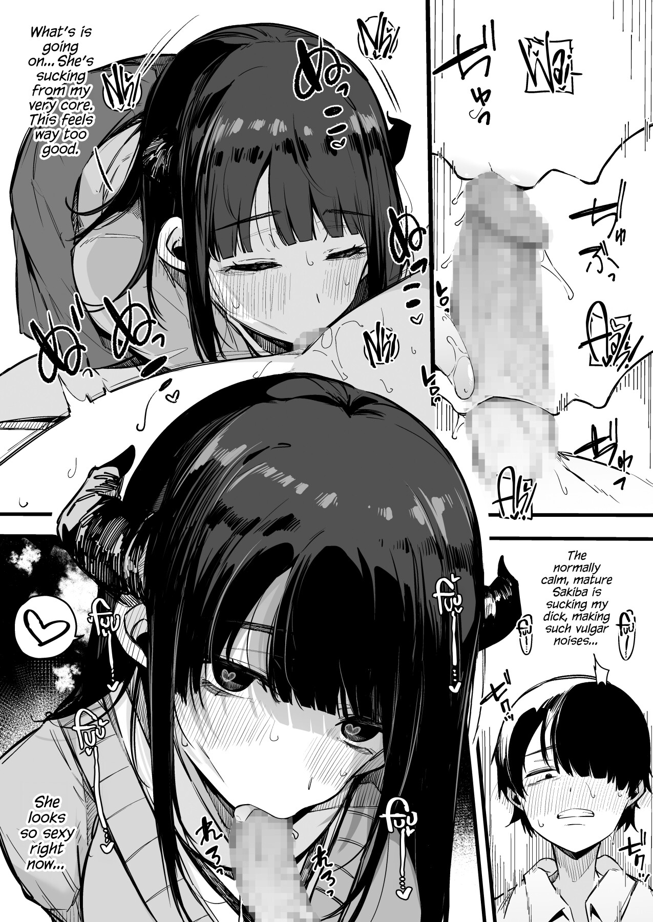 Hentai Manga Comic-From That Day On, The Plain Looking Succubus Tried Her Hardest TO Drain My Cum-Read-13